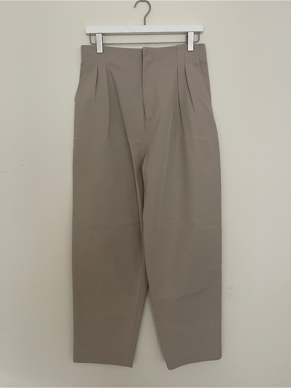 Archive Kallmeyer New York Pleated High-Waist Cropped Trousers Size 6